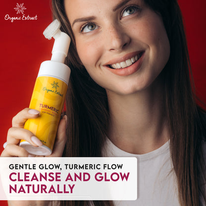Organic Extract Turmeric Foaming Wash 5 oz/ 150ml
