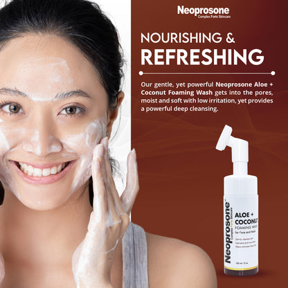 Neoprosone Aloe + Coconut Foaming Wash 150 ml