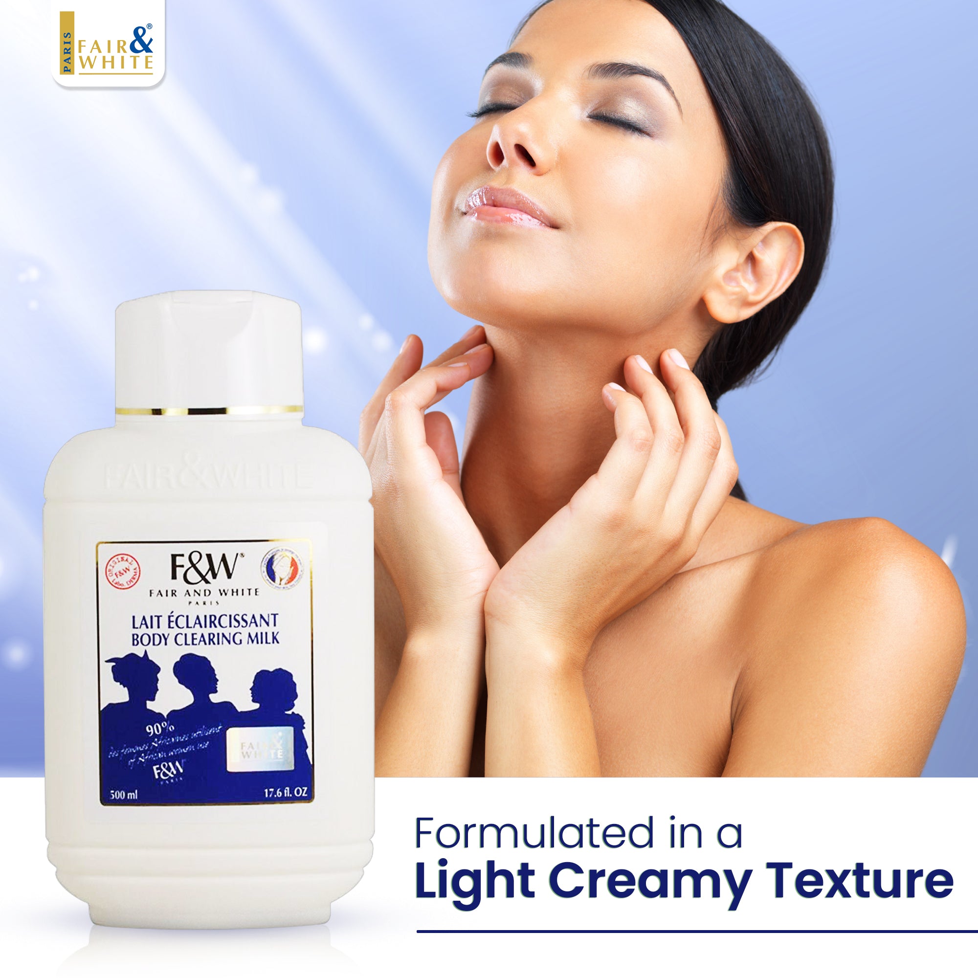 Fair and White Original Body Clearing Milk 500ml