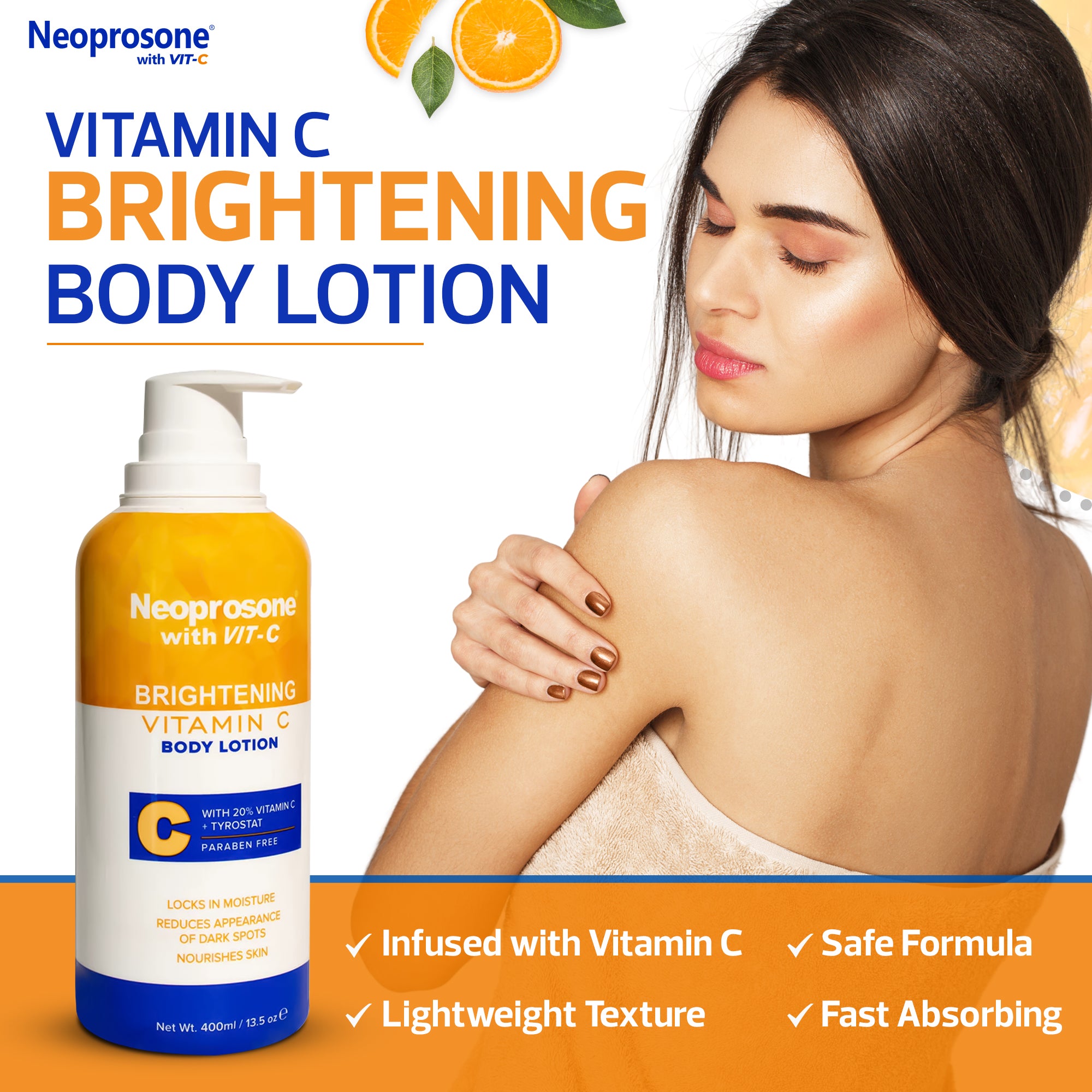 Neoprosone Brightening Vit C Lotion 400ml