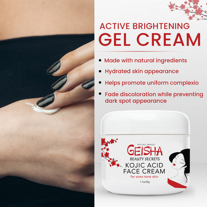 Geisha Active Lightening Cream with Kojic Acid - 50ml / 1.7 fl oz