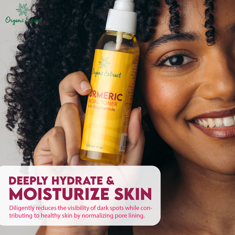 Organic Extract Turmeric Facial Toner 4 oz/118 ml