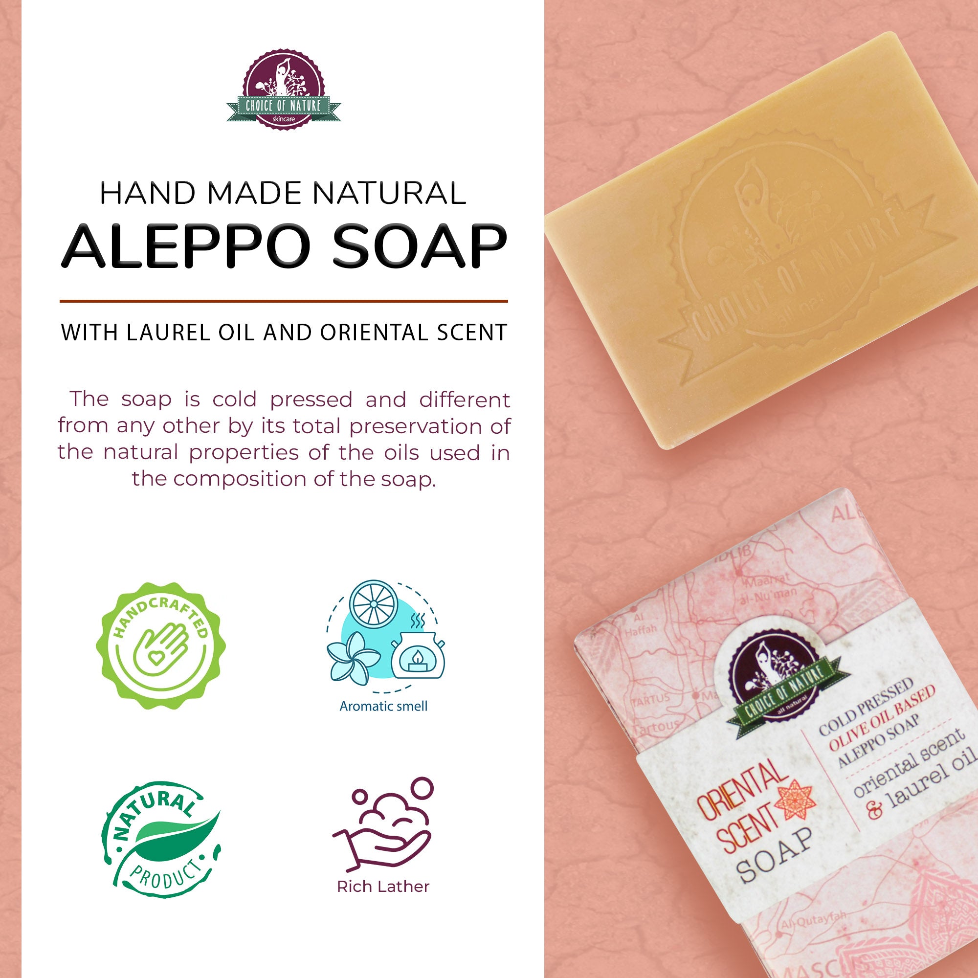Aleppo Soap with Orient Oil