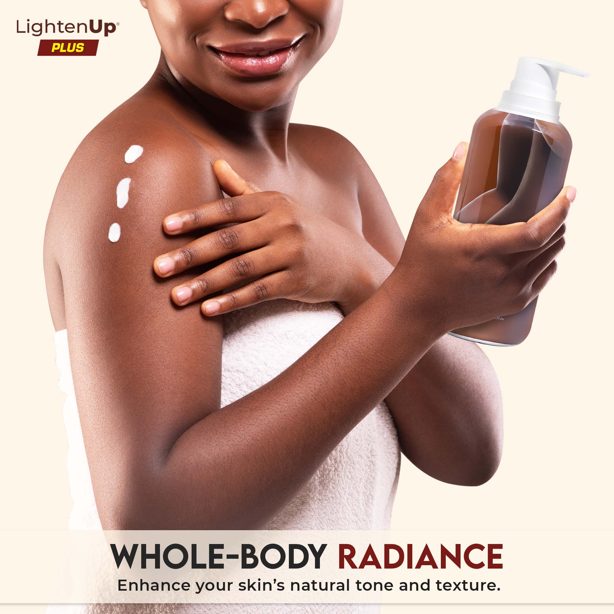 Omic LightenUp PLUS Brightening Body Lotion - 400ml