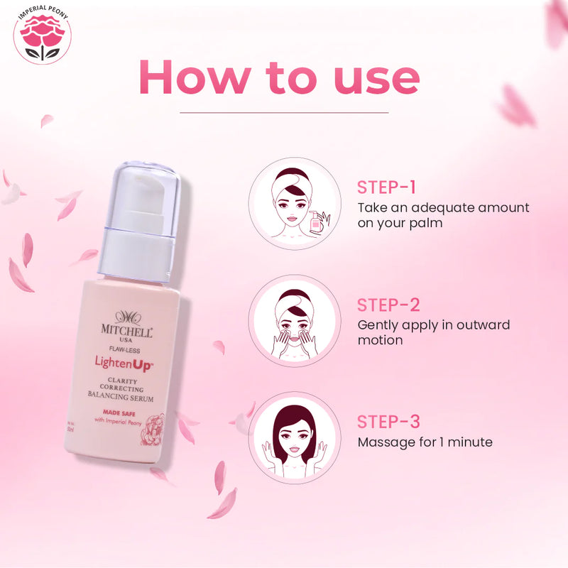 Lighten Up Flaw-Less Clarity Correction Balancing Serum 1.7 fl oz / 50ml