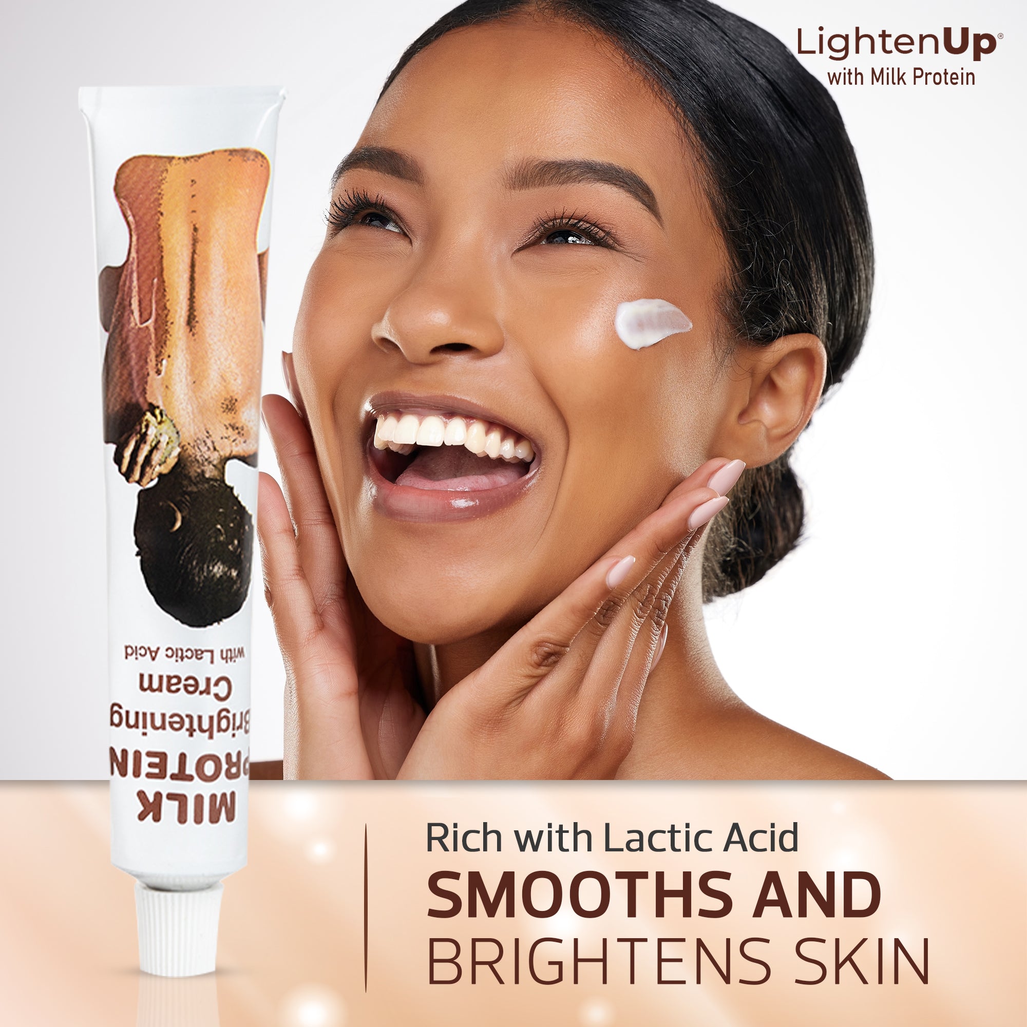 Lightenup Melkzuur Crème Tube 1.7 Fl oz / 50g