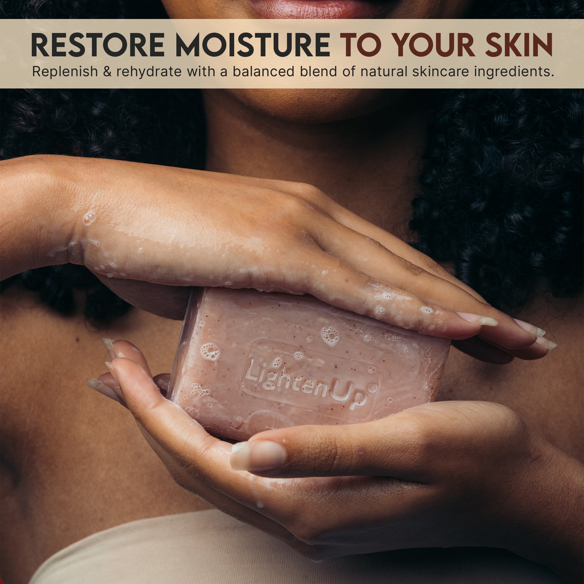 Omic LightenUp PLUS Exfoliating Soap - 200g