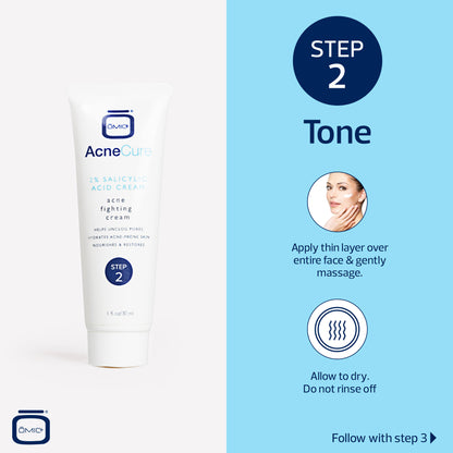OMIC+ Acne cure 3 Step Acne Clarifying System