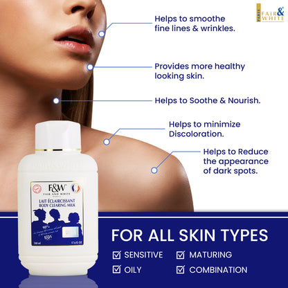 F&W Original Body Clearing Milk 500ml NHQ