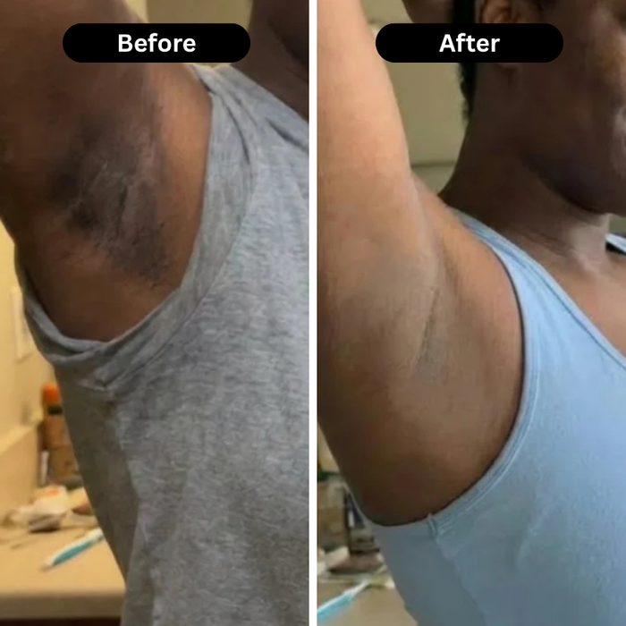 Customer before and after result