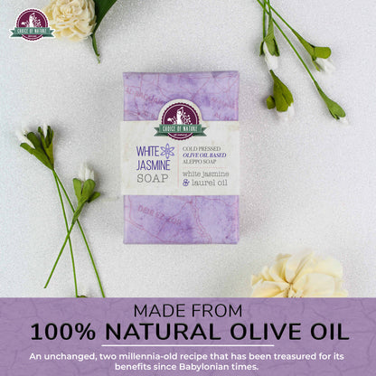Aleppo Soap with White Jasmine Oil