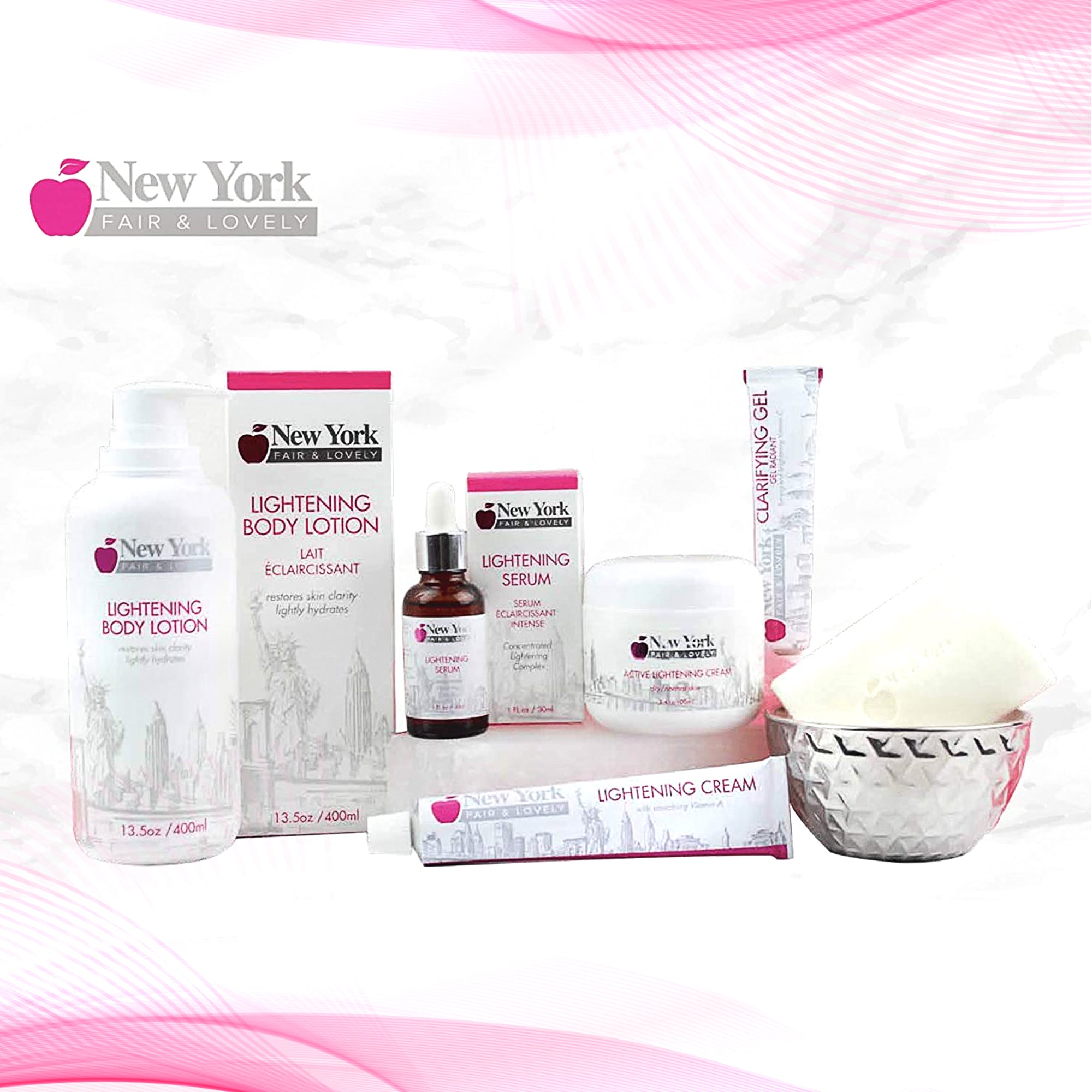 New York Fair & Lovely Body Brightening Lotion - 400 ML