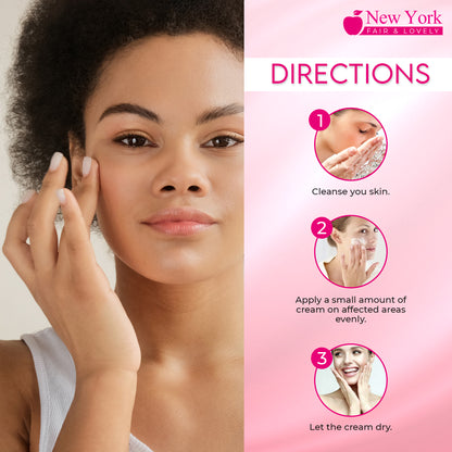 New York Fair & Lovely Active Brightening Cream - 100ml / 3.4 Oz