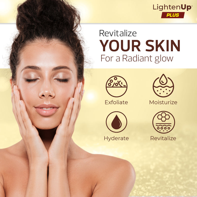 LightenUp Plus Brightening Shea Butter Face Scrub 118ml / 4 fl oz