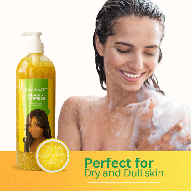 Lemonvate Exfoliating Shower Gel 940ml