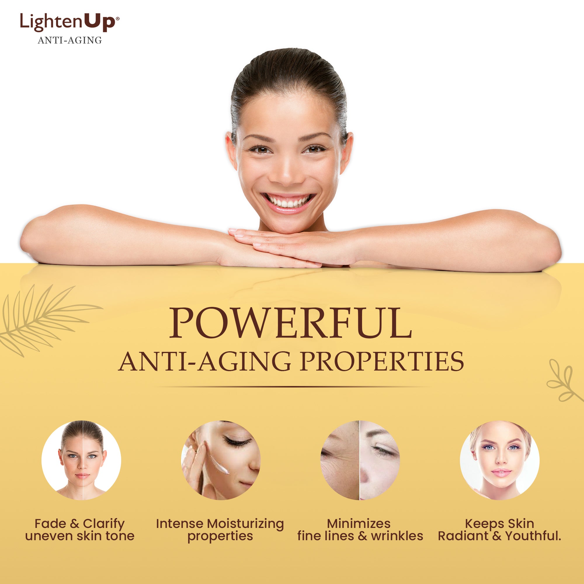 Omic LightenUp Anti-Aging Brightening Cream - 100ml
