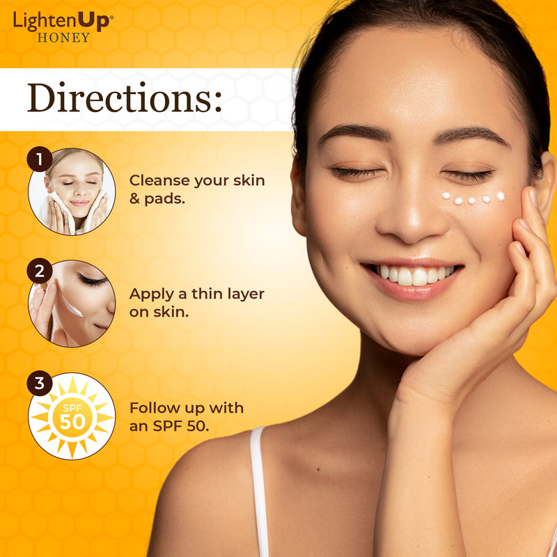 LightenUp Honey Turmeric Brightening Face Cream 100ml / 3.4 fl oz