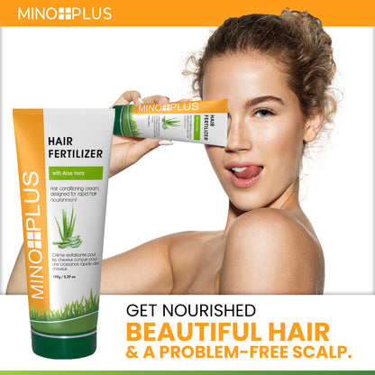 Minoplus Organic Hair Fertilizer with Camphor Oil - 150g / 5.29 oz