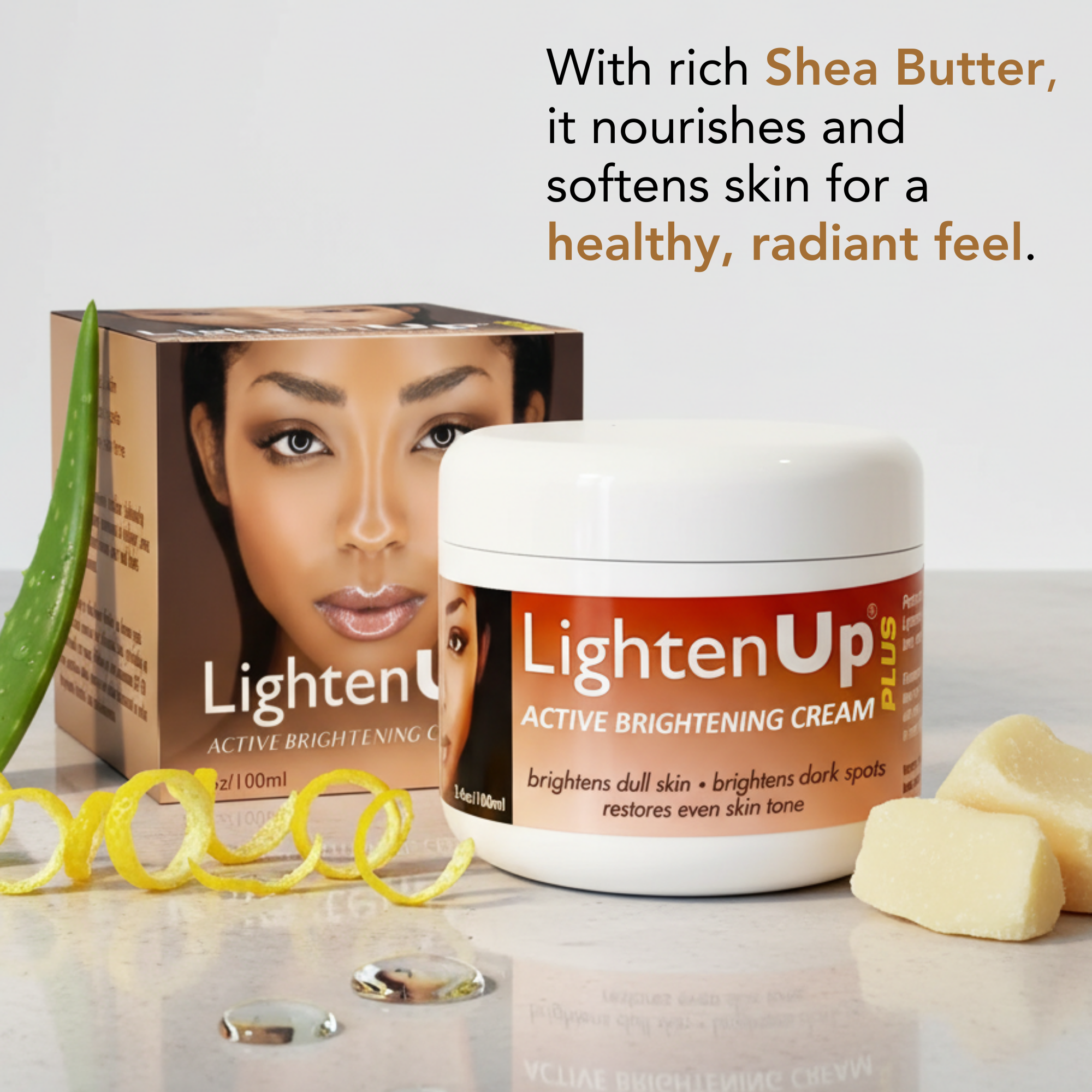 Omic LightenUp PLUS Crema schiarente attiva - 100 ml / 3,4 once