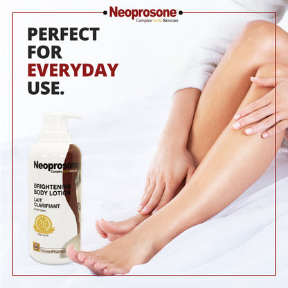 Lozione per il corpo schiarente al neoprosone - Sbiadisce le macchie scure - 400 ml / 13,5 fl oz