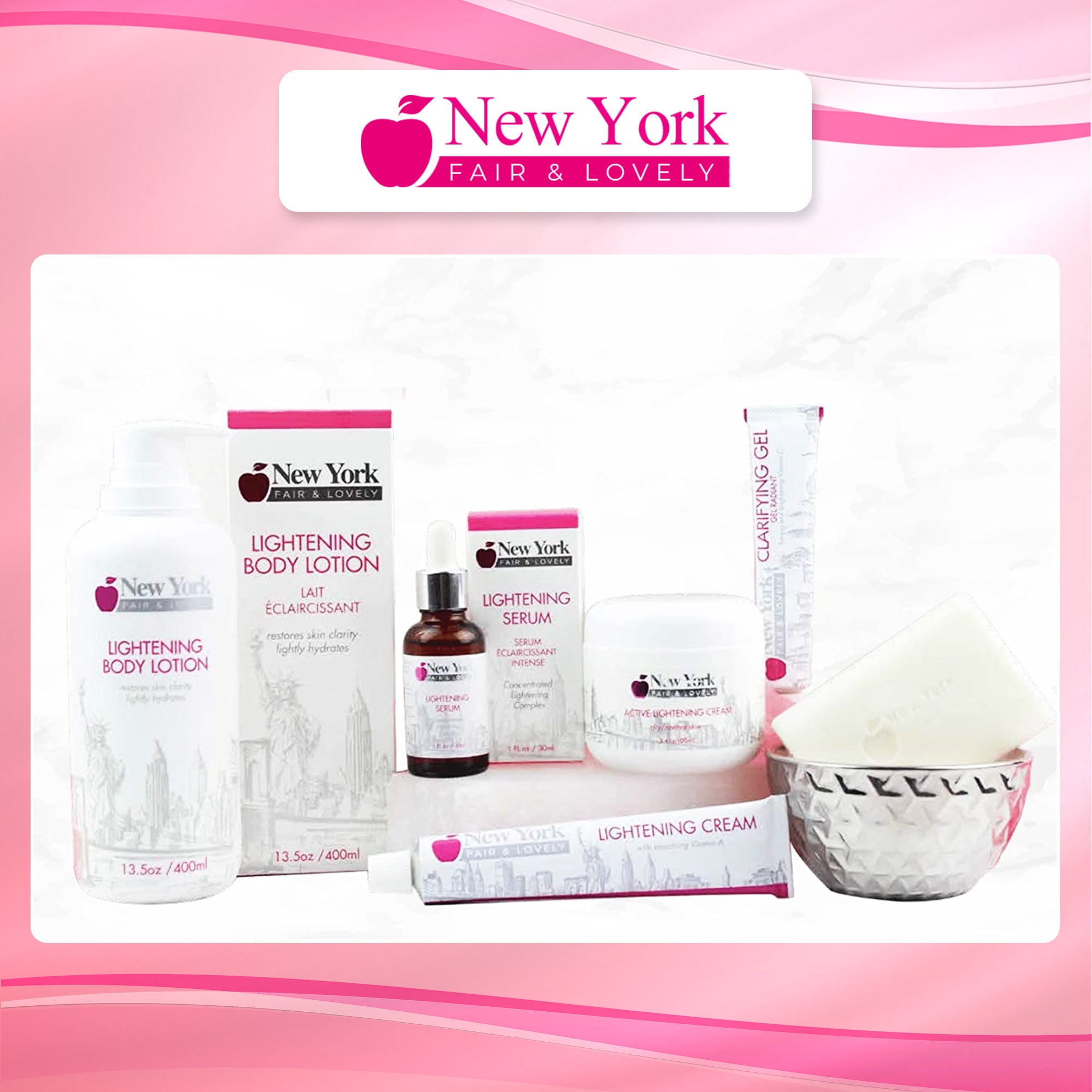 New York Fair & Lovely Cleansing Bar Soap - 200g