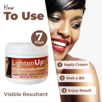 Omic LightenUp PLUS Active Brightening Cream - 100ml / 3.4 Oz