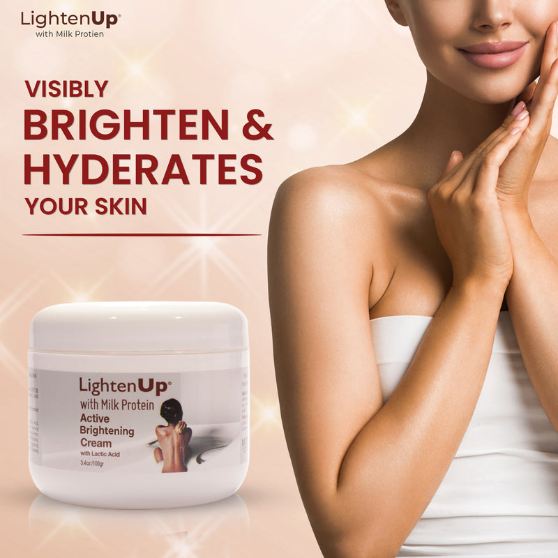 Omic Lightenup Crema aclaradora activa de ácido láctico - 1004 / 3.5 Oz