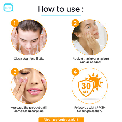 Omic+ Vitamin C Cream 20% L-Ascorbic Acid 50ml Jar