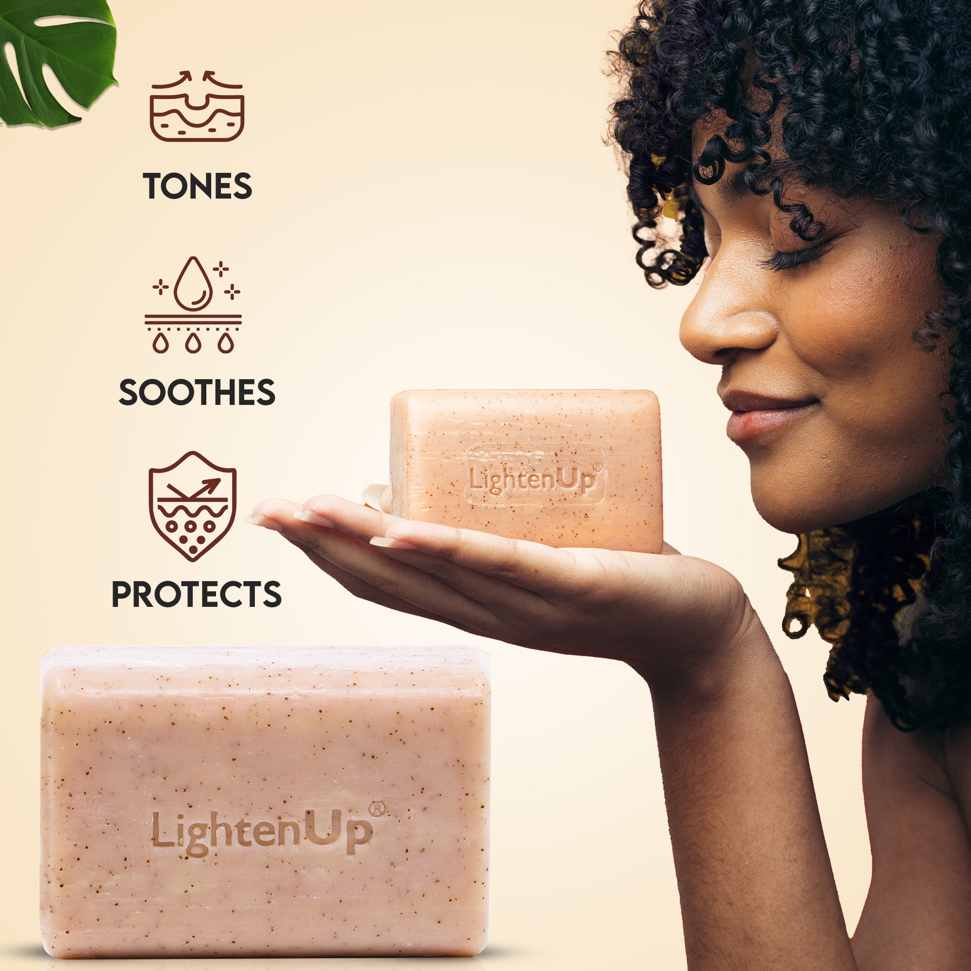 Omic LightenUp PLUS Exfoliating Soap - 200g