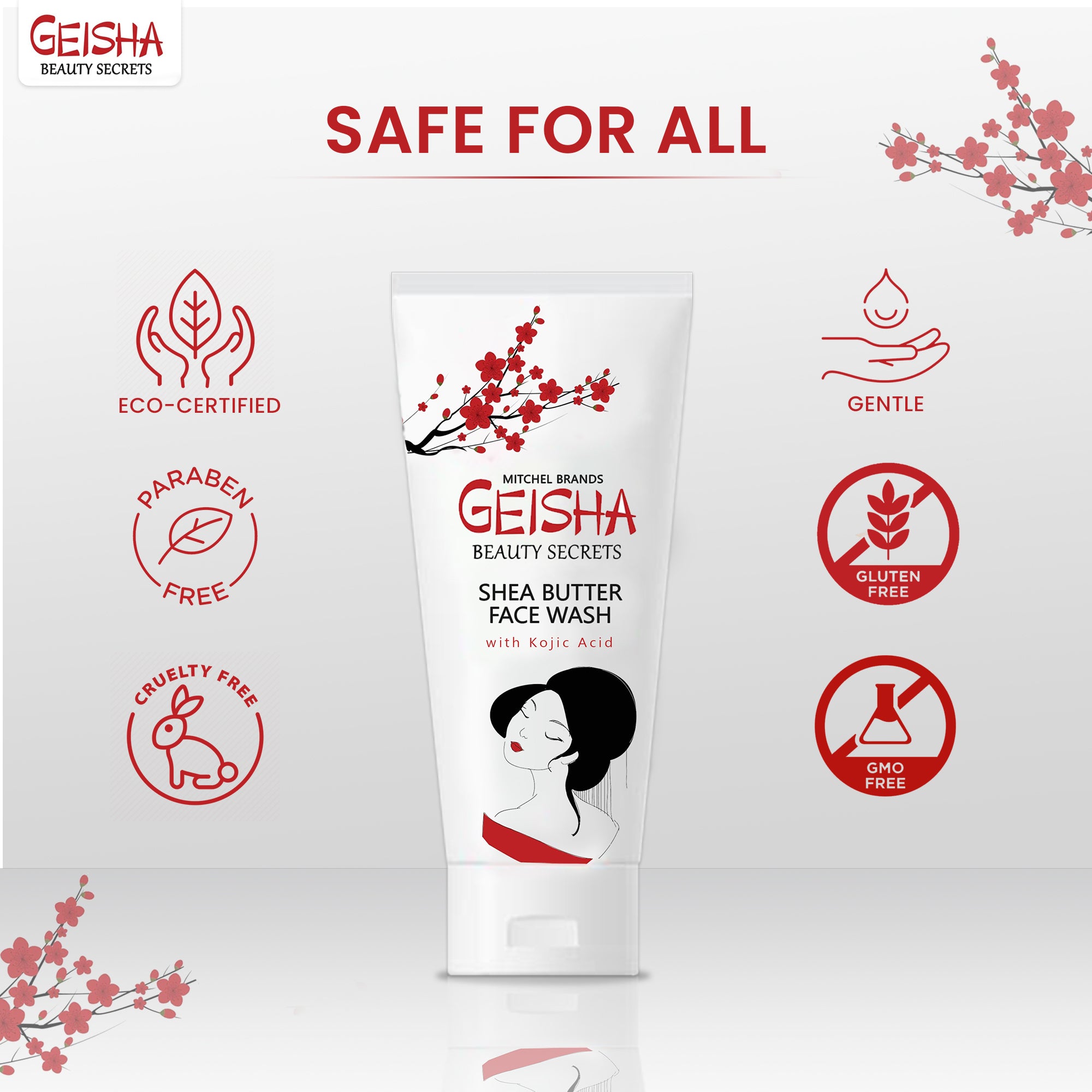 Geisha Kojic Acid Face Wash 118ml