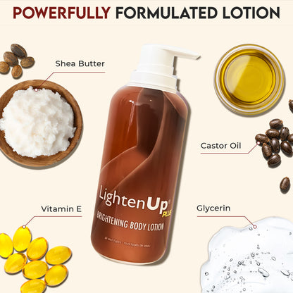 Omic LightenUp PLUS Brightening Body Lotion - 400ml