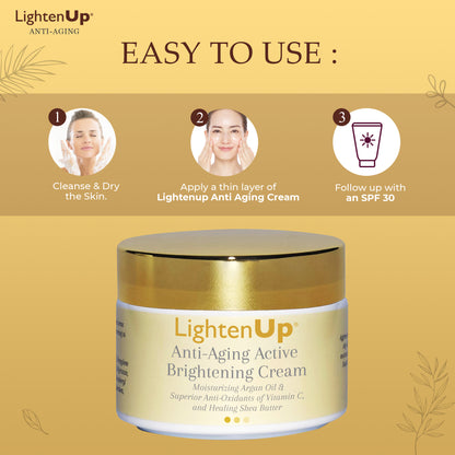 Omic LightenUp Anti-Aging Brightening Cream - 100ml