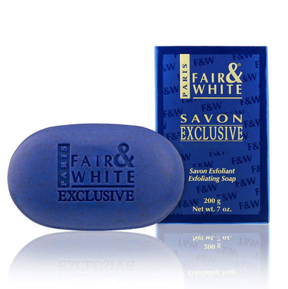 Fair & White Savon Exclusive Whitenizer Exfoliating Soap  - 200g / 7 oz