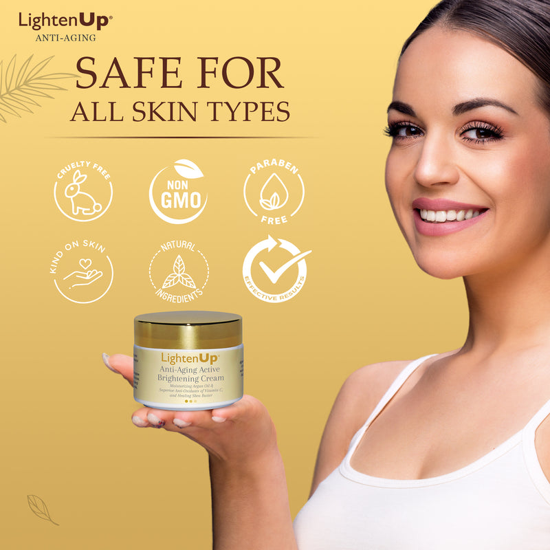 LightenUp Anti-Aging Active Brightening Cream 100ml / 3.4 fl oz