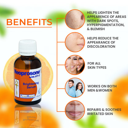 Neoprosone Vitamin-C Brightening Serum - Sérum à absorption rapide - 30g / 1 Fl Oz