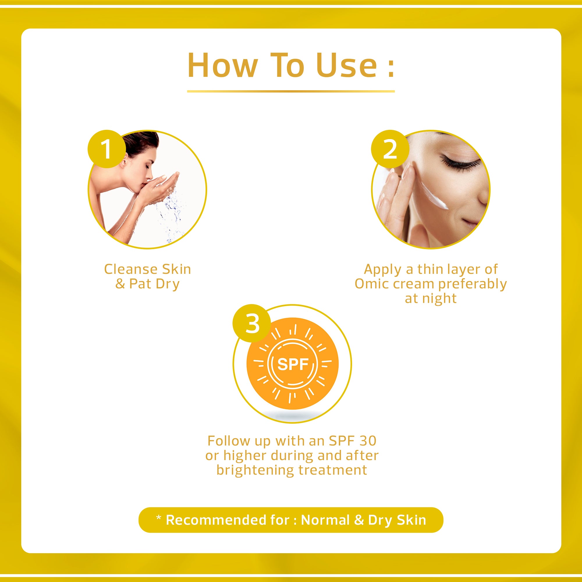 OMIC Brightening Gel - 30g