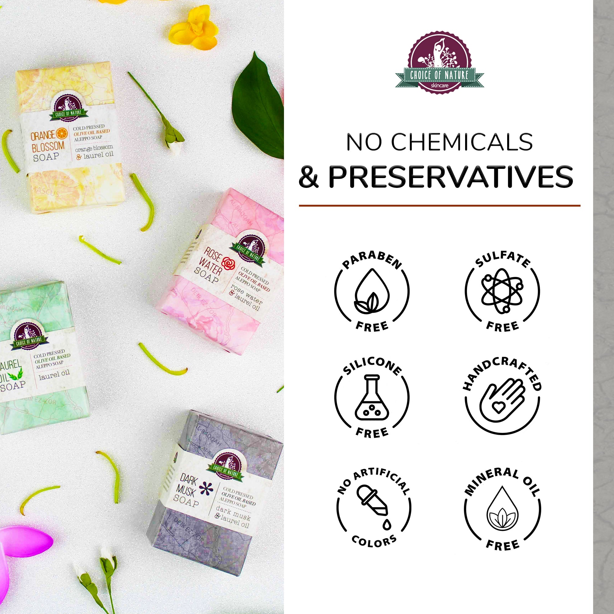 Aleppo Soap with White Jasmine Oil