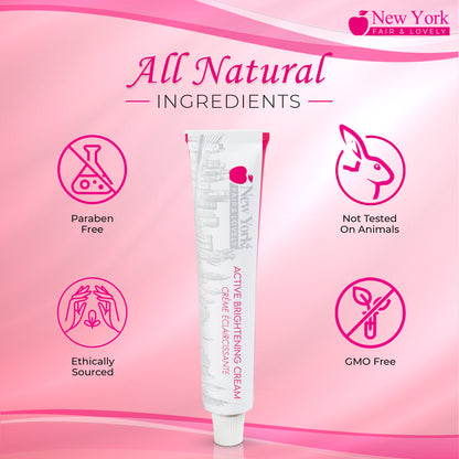 New York Fair & Lovely Brightening Cream Tube - 50g / 1.7 Fl Oz
