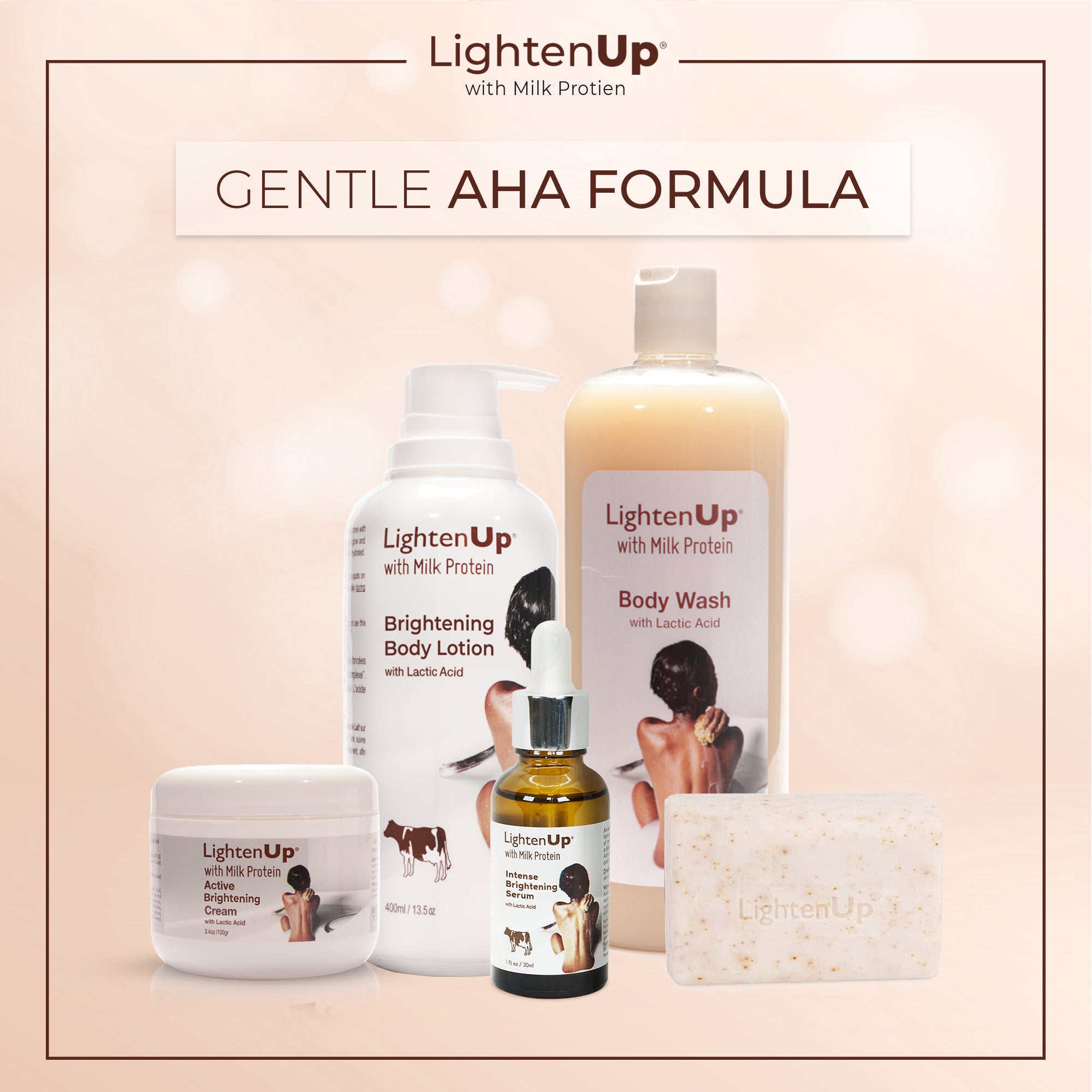 Omic Lightenup Lactic Acid Active Intense Lightening Serum - 30ml
