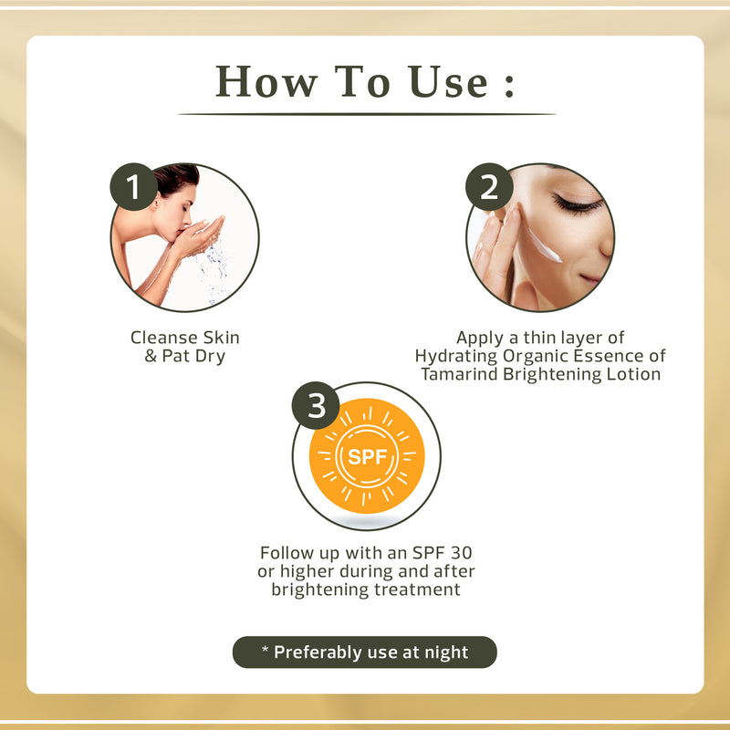 Organic Extract of Tamarind Brightening Body Lotion - 400ml