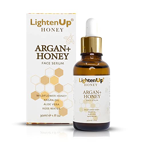 Lightenup Honey Argan + Honey Lightening Face Serum 30ml Mitchell Brands - Mitchell Brands - Skin Lightening, Skin Brightening, Fade Dark Spots, Shea Butter, Hair Growth Products