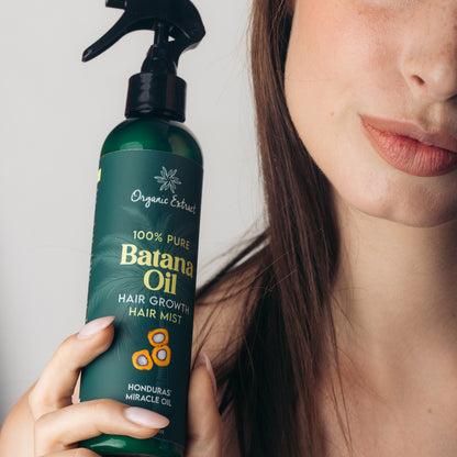 Organic Extract Batana Oil Stimulating Leave in Hair Growth Mist 8 oz / 236ml
