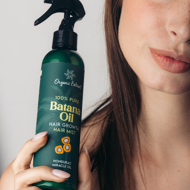 Organic Extract Batana Oil Stimulating Leave in Hair Growth Mist 8 oz / 236ml