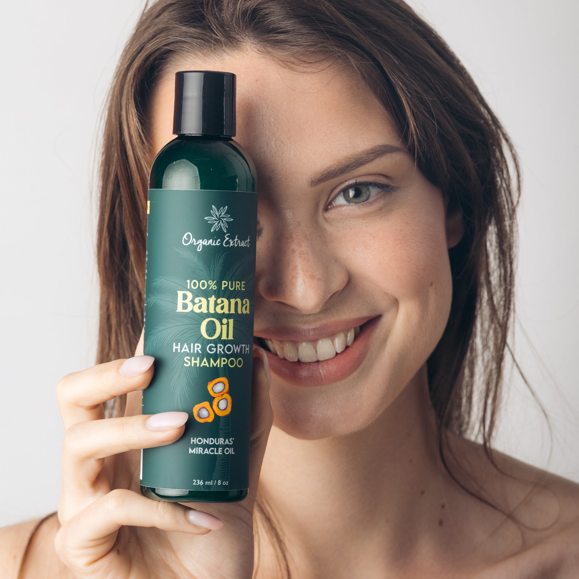 Organic Extract Batana Oil Hair Shampoo 8 oz/236ml