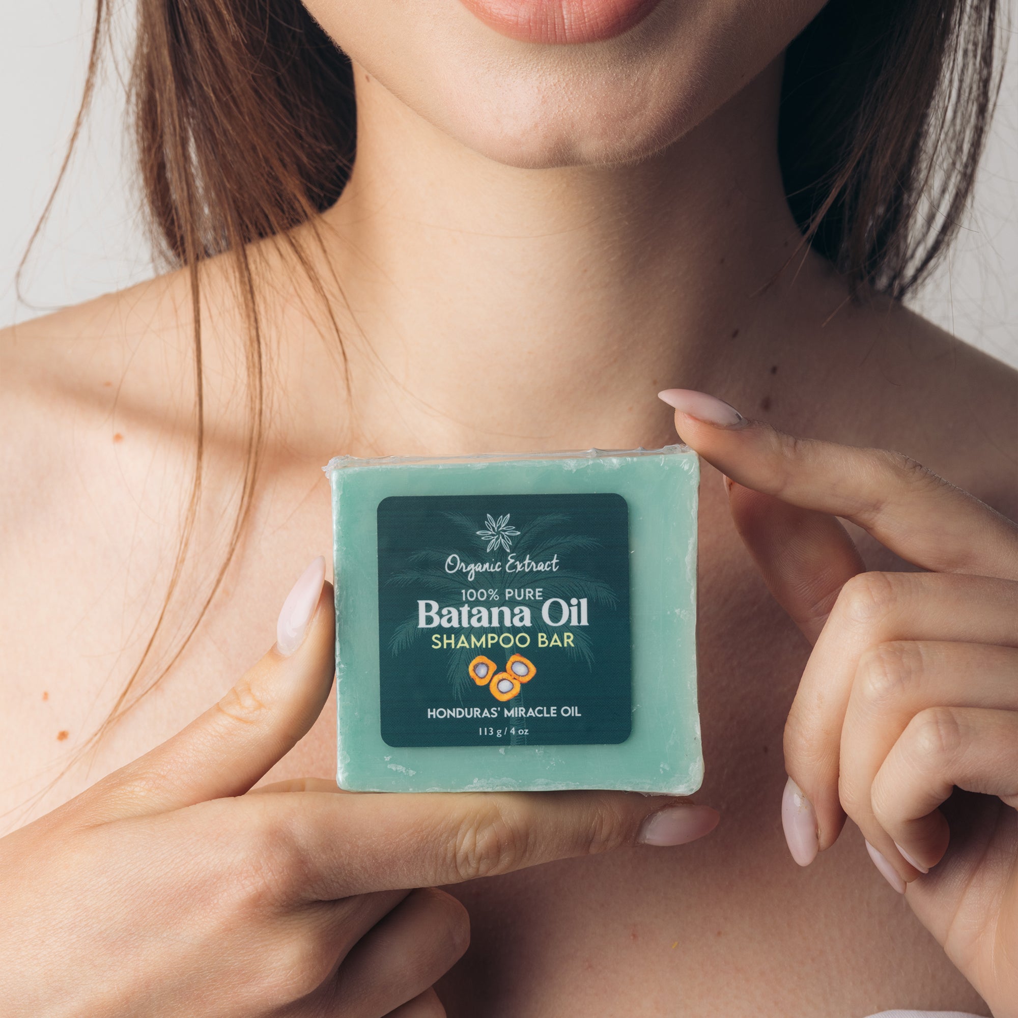 Organic Extract Batana Oil Shampoo bar 4 oz/ 118ml