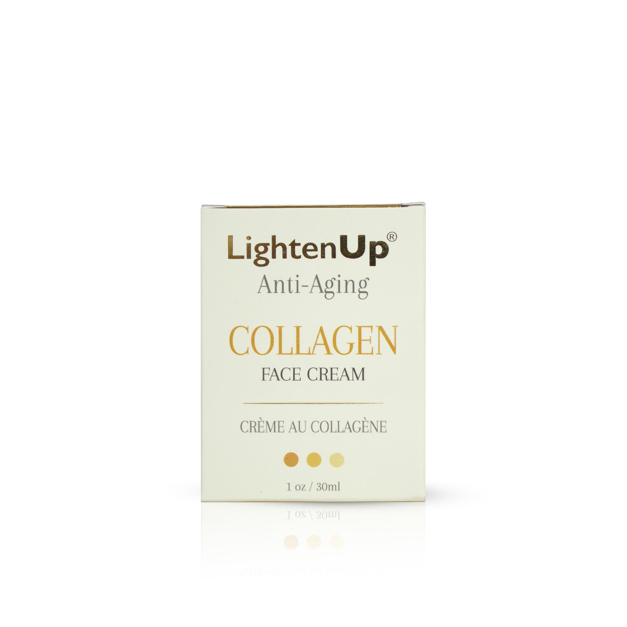 LightenUp Anti-Aging Collagen Face Cream 30ml Mitchell Brands - Mitchell Brands - Skin Lightening, Skin Brightening, Fade Dark Spots, Shea Butter, Hair Growth Products