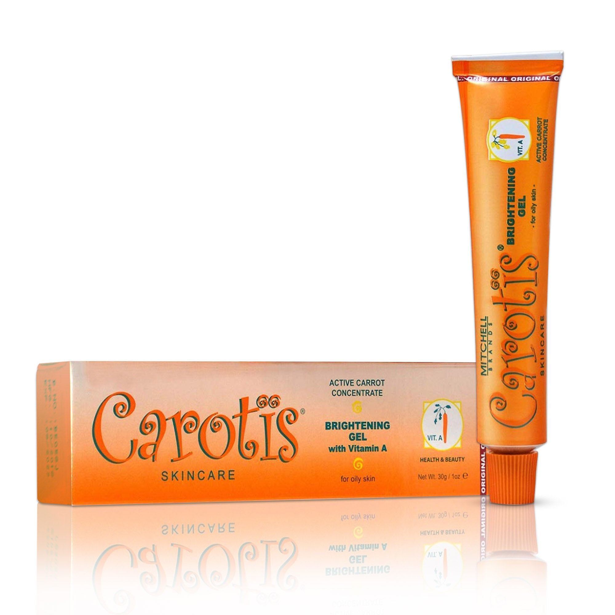 Carotis Brightening Glóthach le Vitimín A - 30g / 1 floz