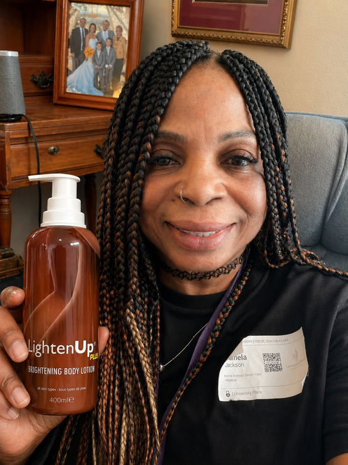 Customer using product