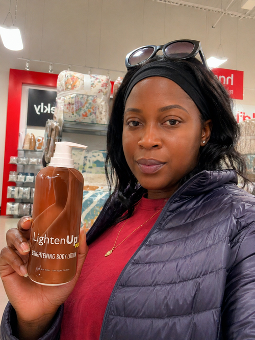 Customer using product