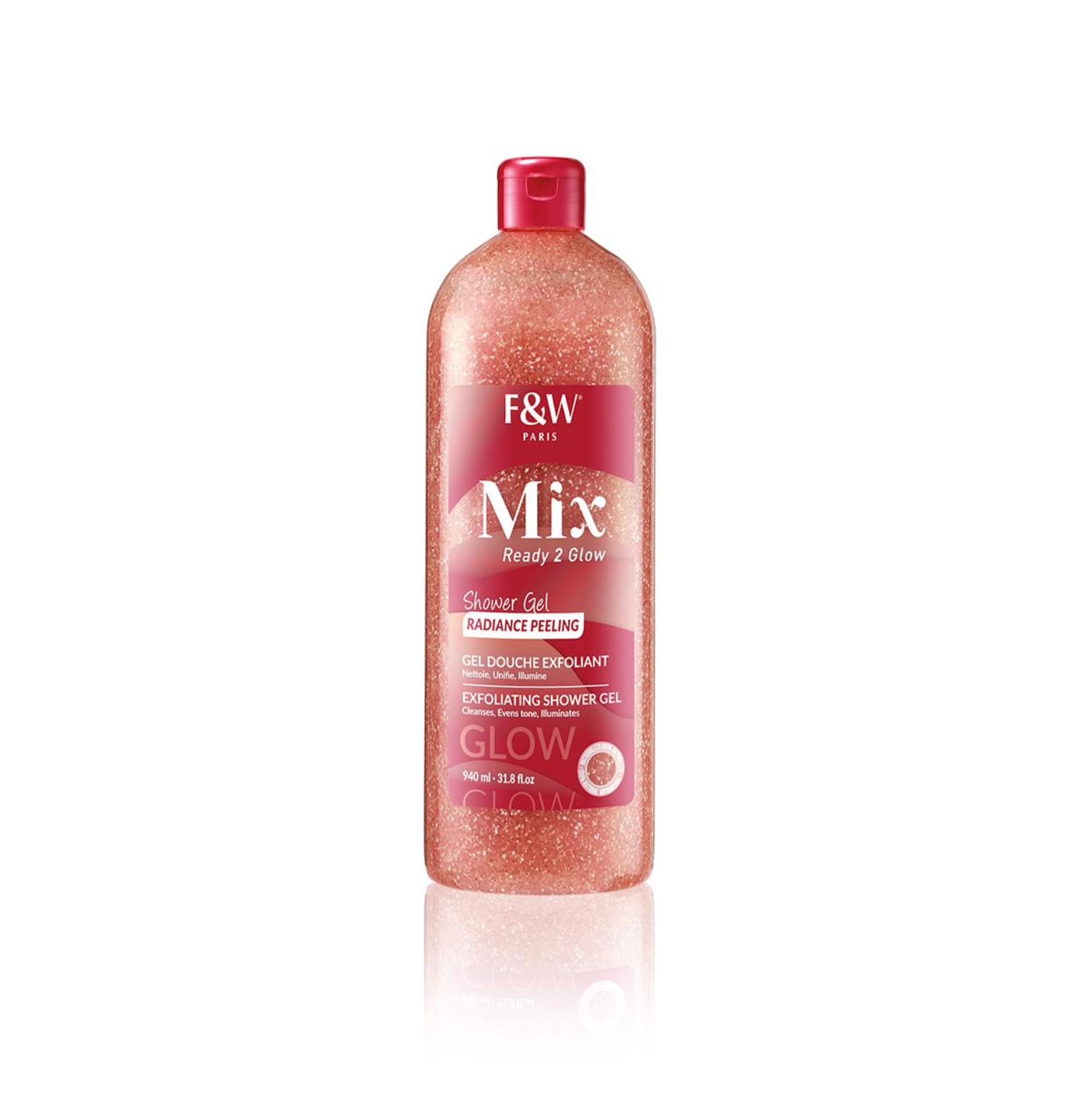 FW MIX Exfoliating Shower Gel 940ml - Fair & White